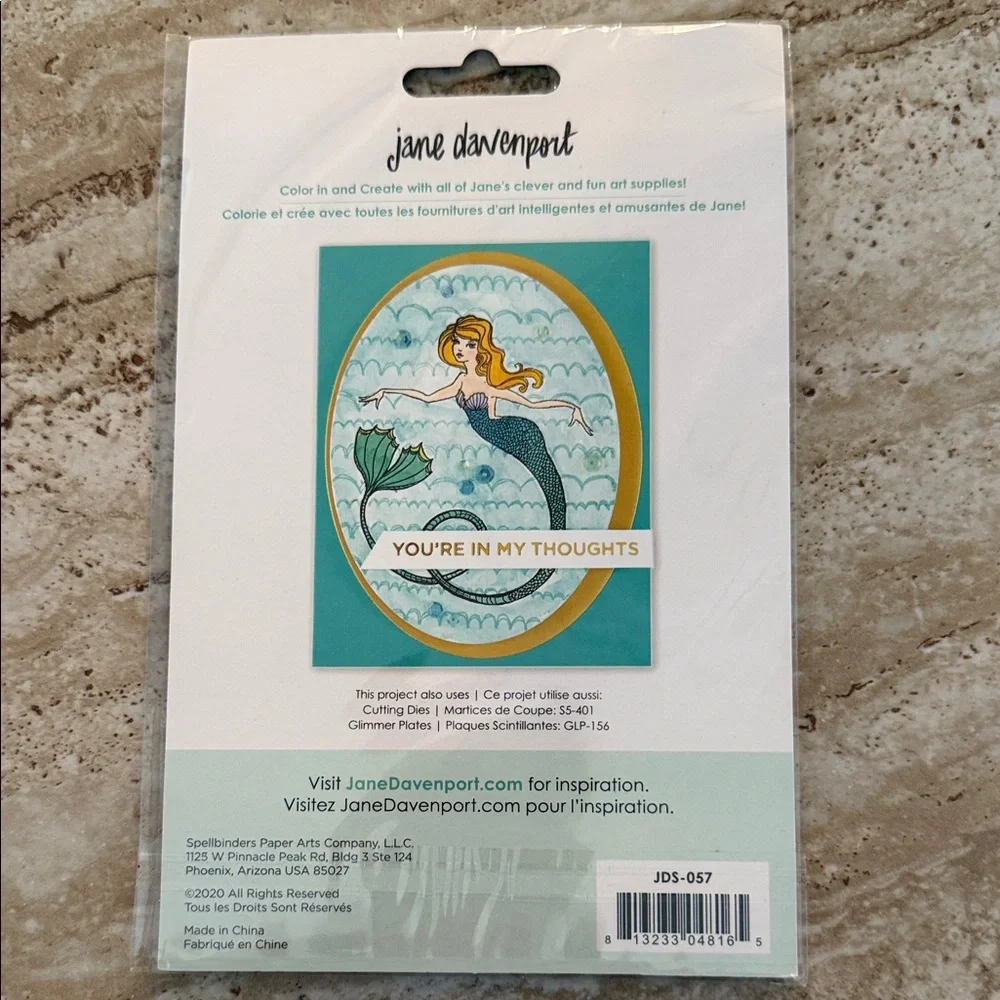Clear Stamps - Glorious Mermaid Design - Picture 2 of 2